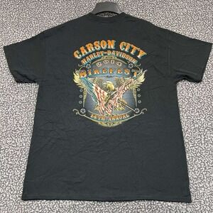 Vintage Harley Davidson Bike Fest Shirt Men XL Gildan Short Sleeve Deadstock New